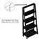 Hastings Home Freestanding Ladder Bookcase, Black 789005POJ - alternate 2